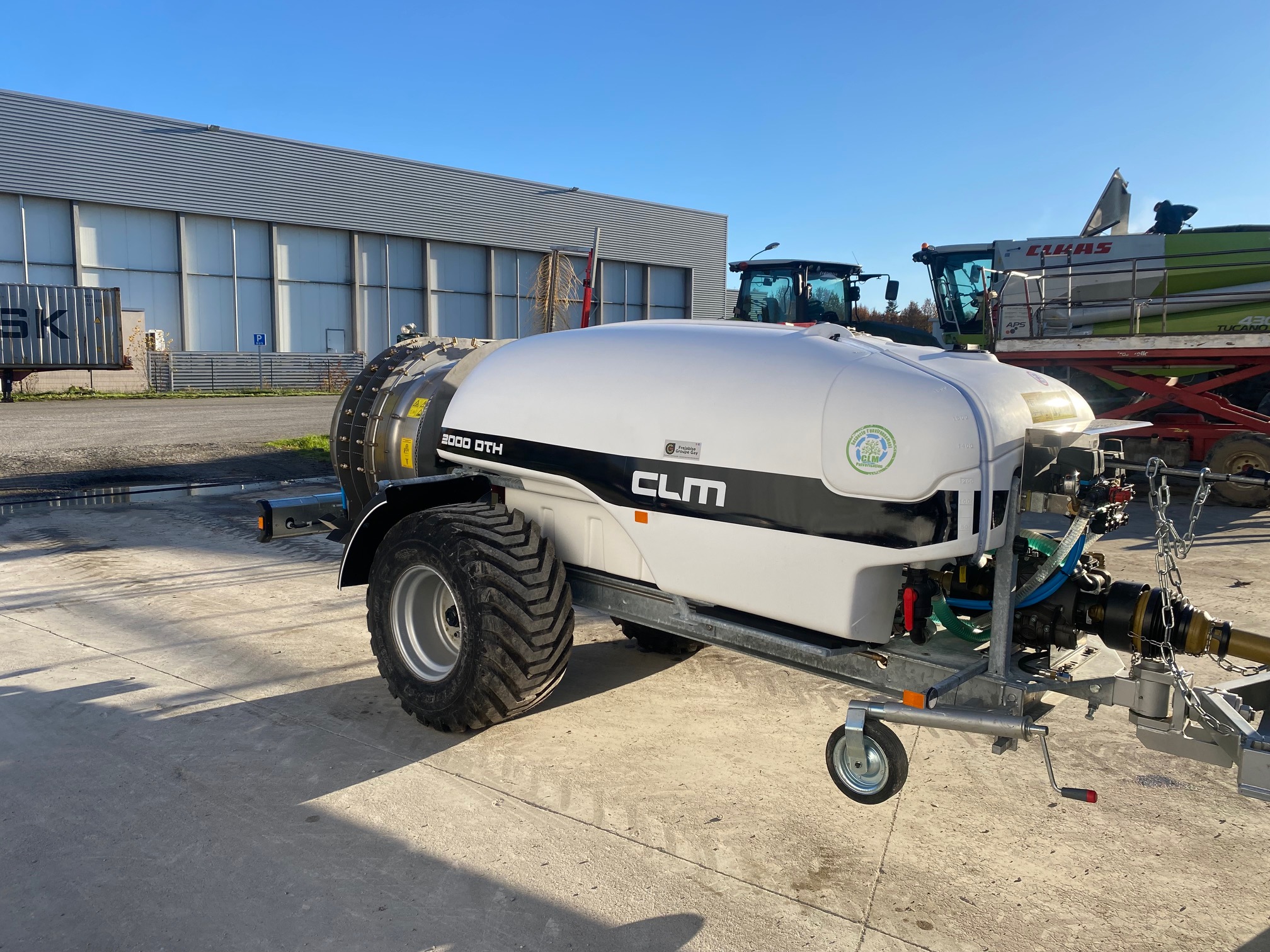 Atomiseur CLM pour le traitement et la pulvérisation en arboriculture